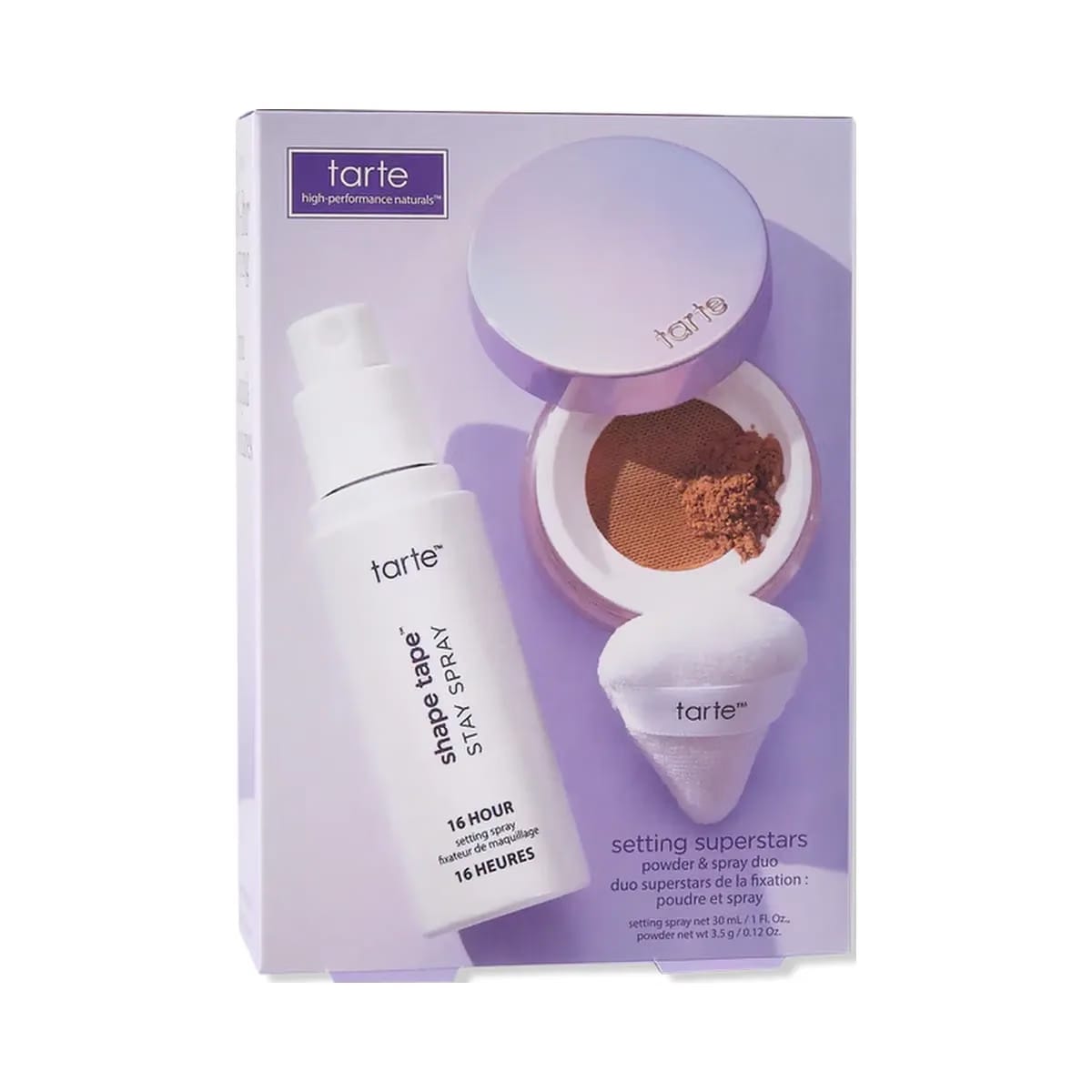 Tarte Setting Superstars Powder & Spray Duo 'Translucent Deep'