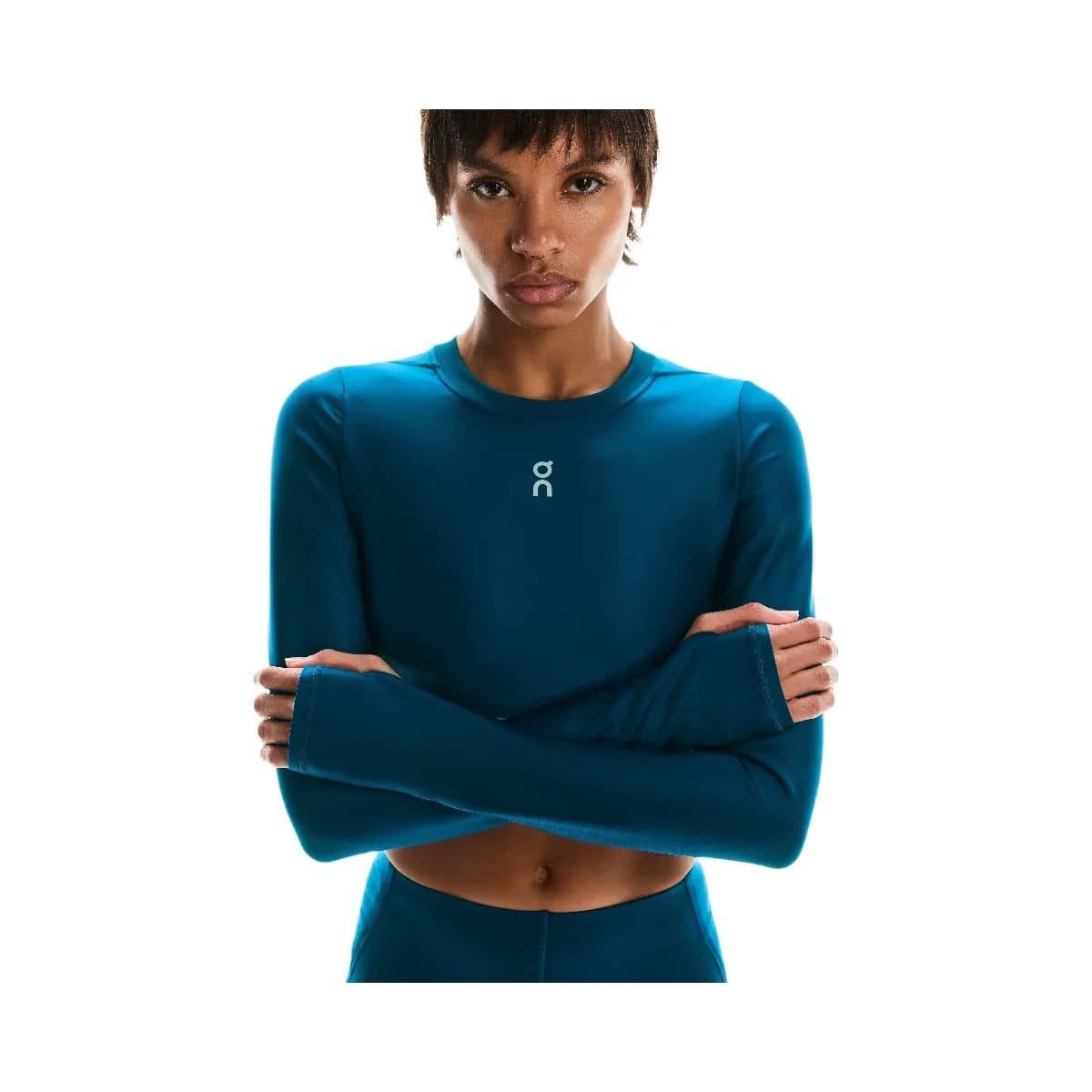 On Train Long Sleeve Crop Tempest