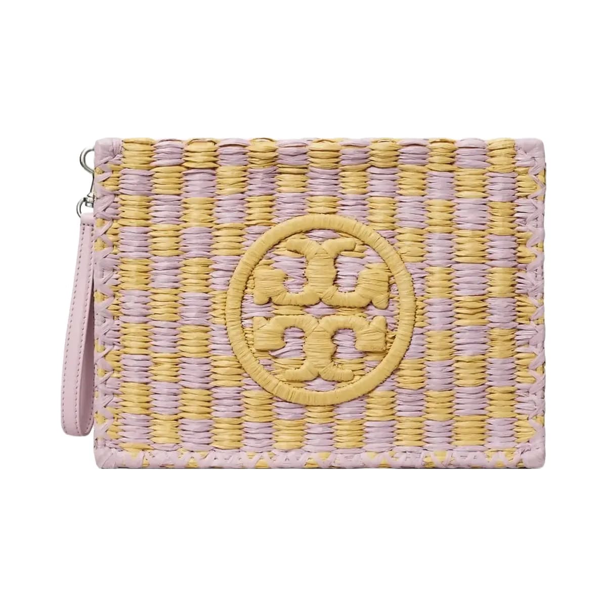 Tory Burch Ella Hand-Crocheted Pouch Pale Purple