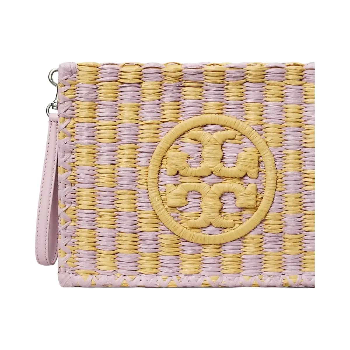 Tory Burch Ella Hand-Crocheted Pouch Pale Purple