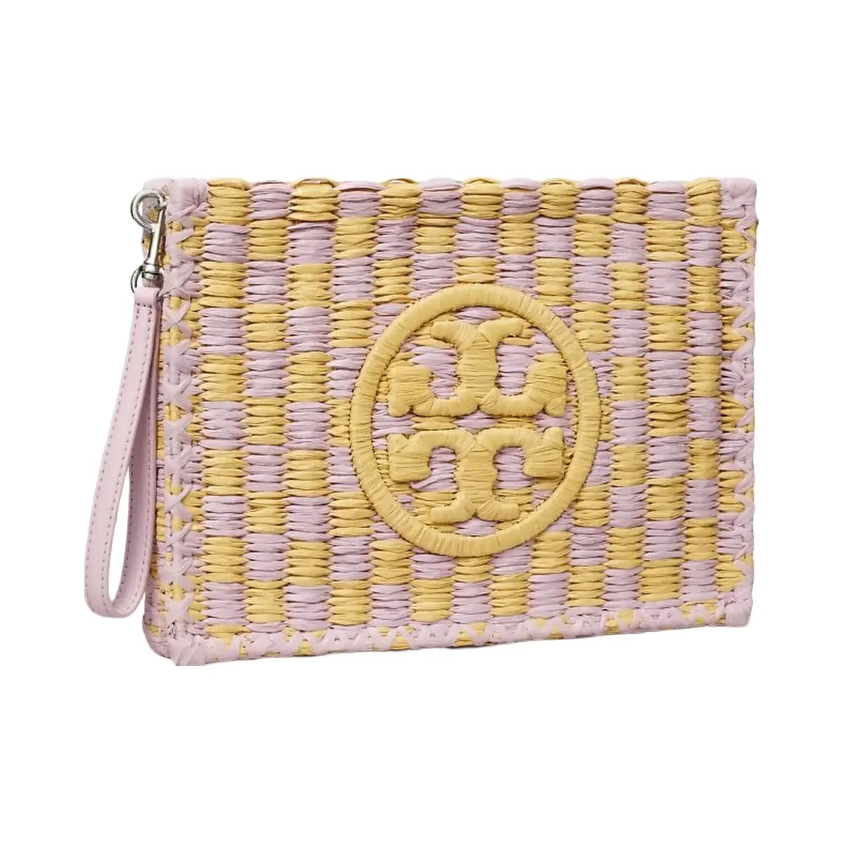 Tory Burch Ella Hand-Crocheted Pouch Pale Purple