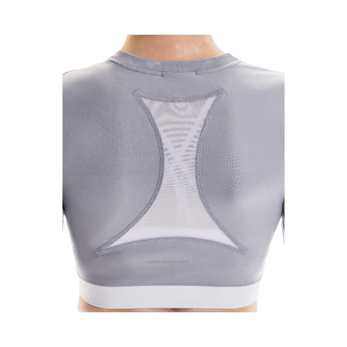 On Train Long Sleeve Crop Lilac