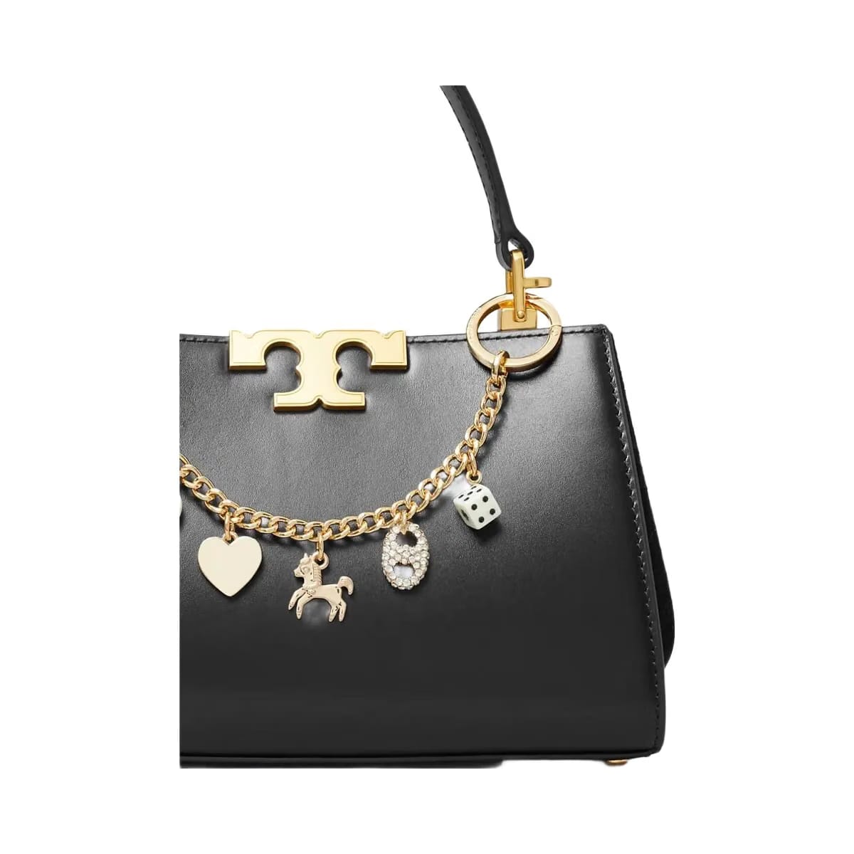 Tory Burch Horse Charm Bag Chain GOLD / MULTI