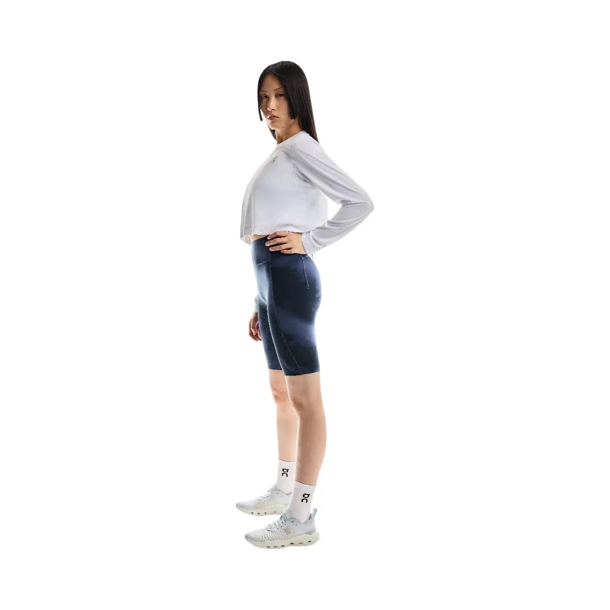 On Studio Tights Short Acai | Navy
