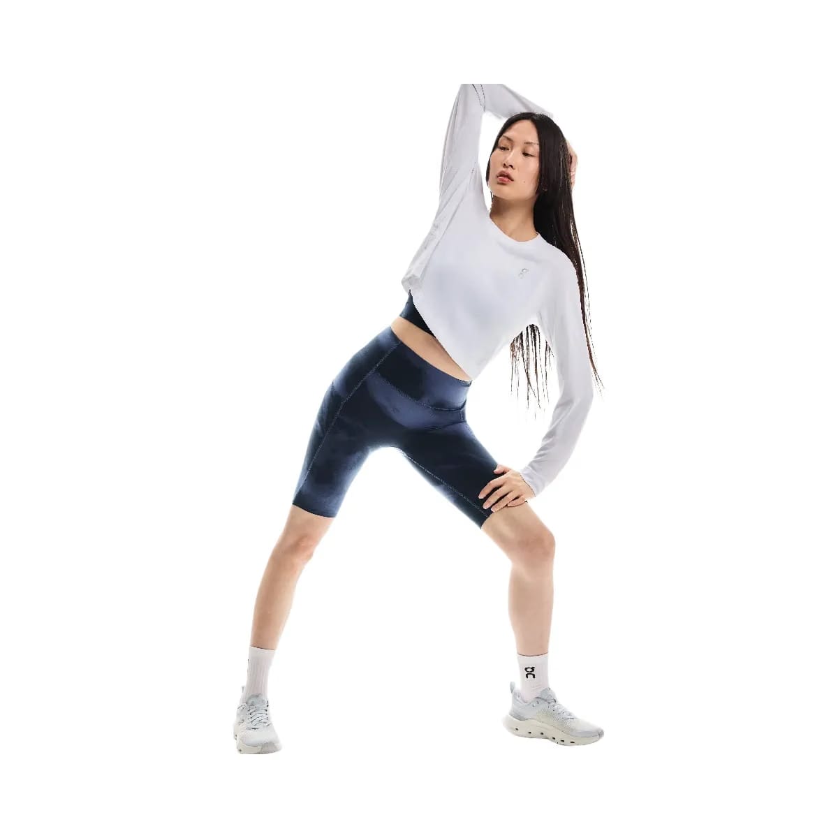 On Studio Tights Short Acai | Navy