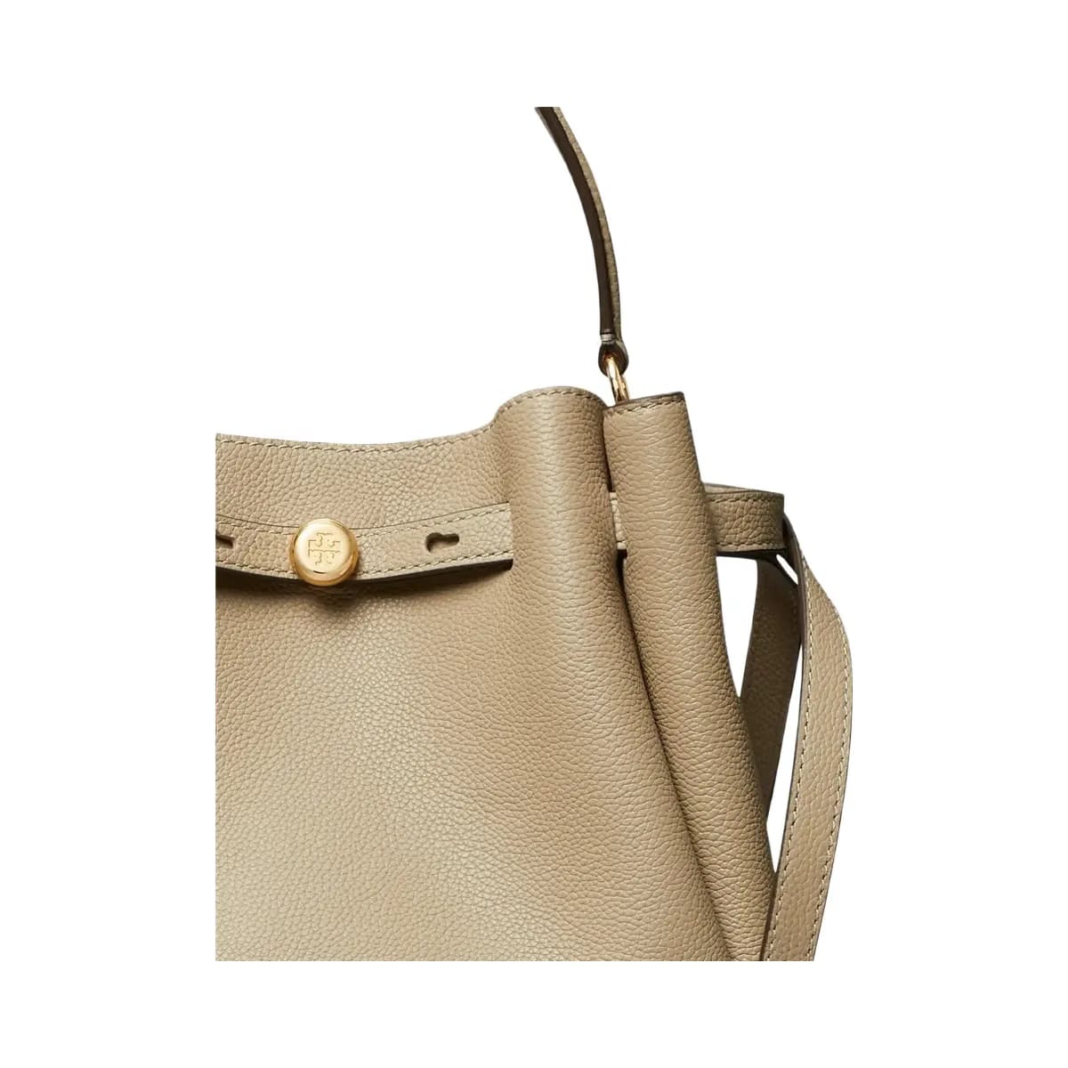 Tory Burch Romy Bucket Bag Soft Cement