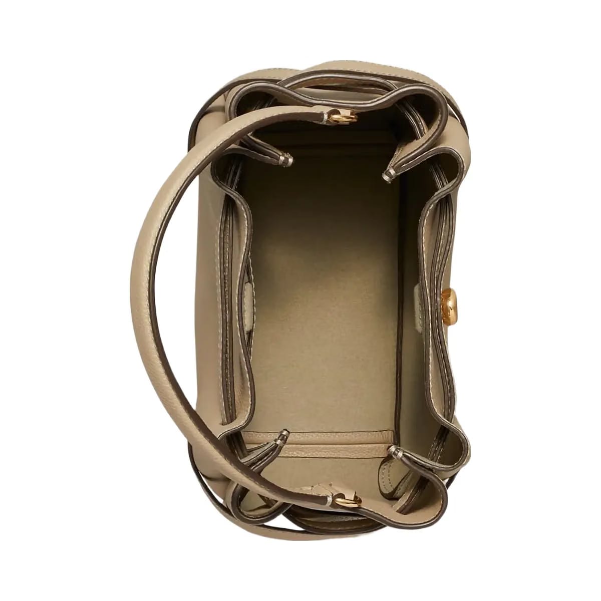 Tory Burch Romy Bucket Bag Soft Cement