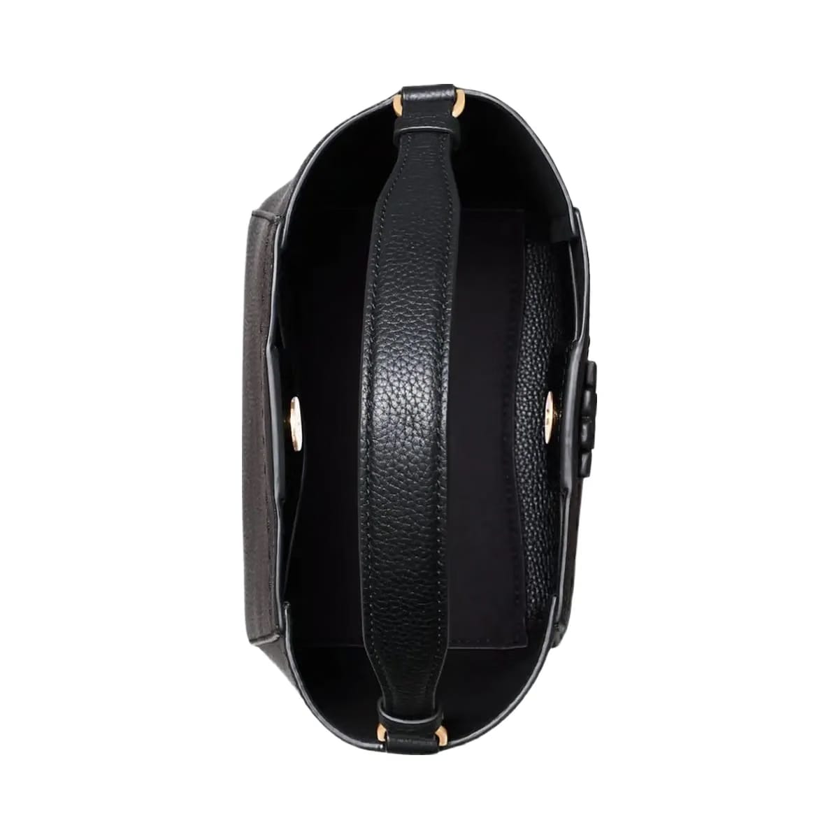 Tory Burch Small McGraw Bucket Bag Black