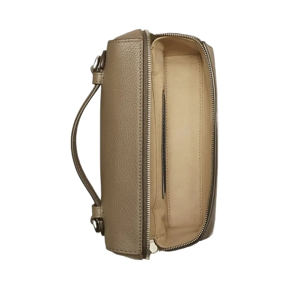 Tory Burch Slim Romy Top Handle Bag Wild Mushroom
