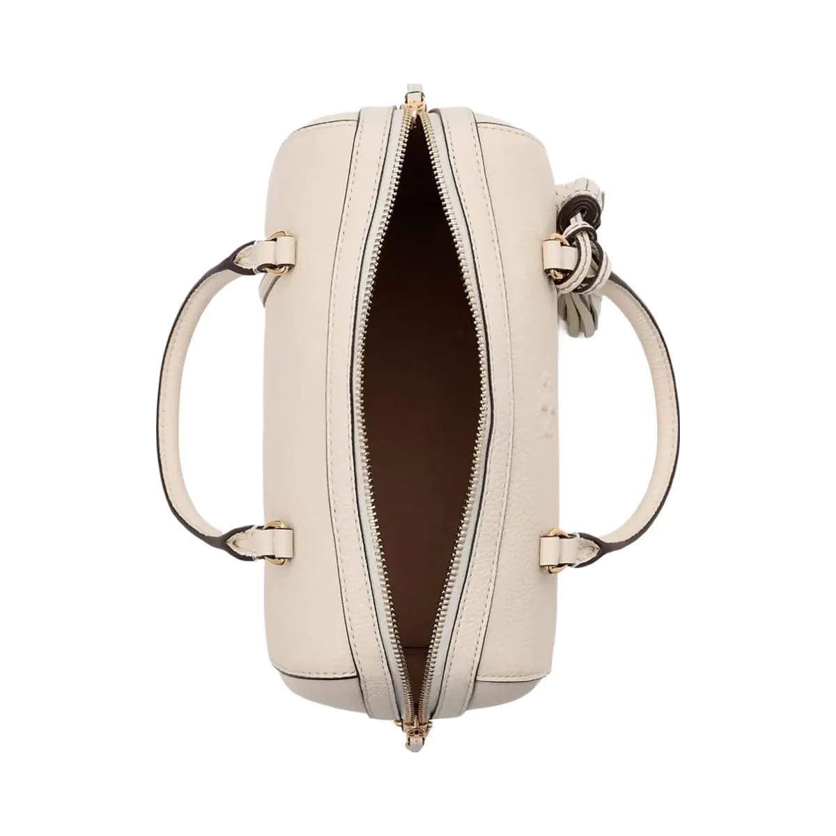 Tory Burch Leather Satchel NEW IVORY