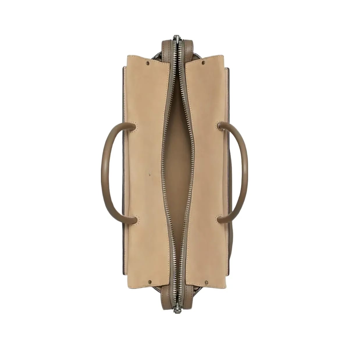 Tory Burch Large Mercer Pebbled Satchel Wild Mushroom