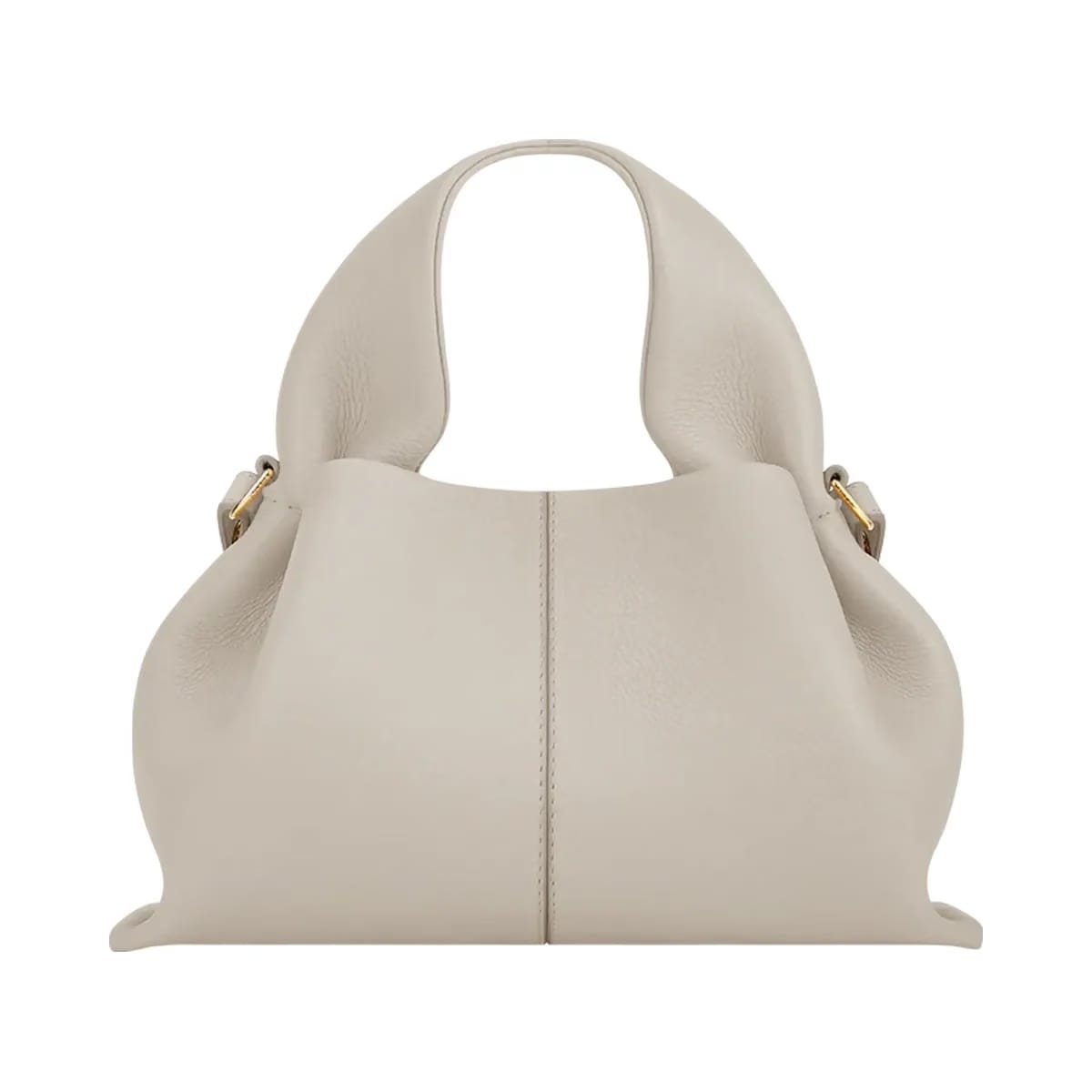Polene Numero Neuf Mini Textured Chalk