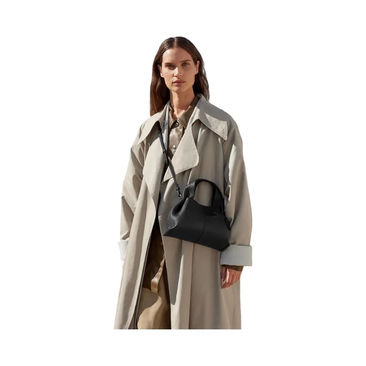 Polene Numero Neuf Mini Textured Black – image 5 of 5