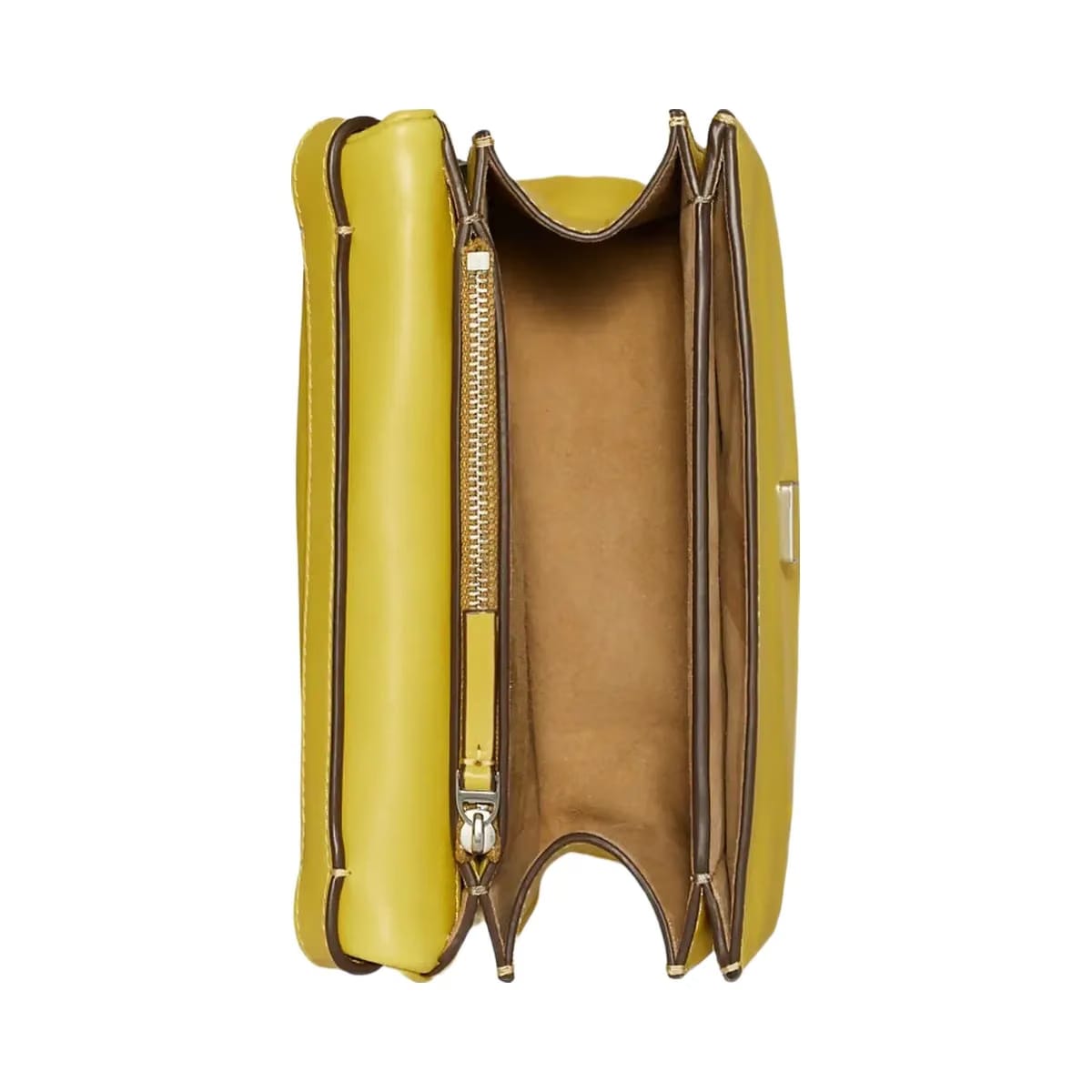 Tory Burch Charlie Shoulder Bag Golden Kiwi