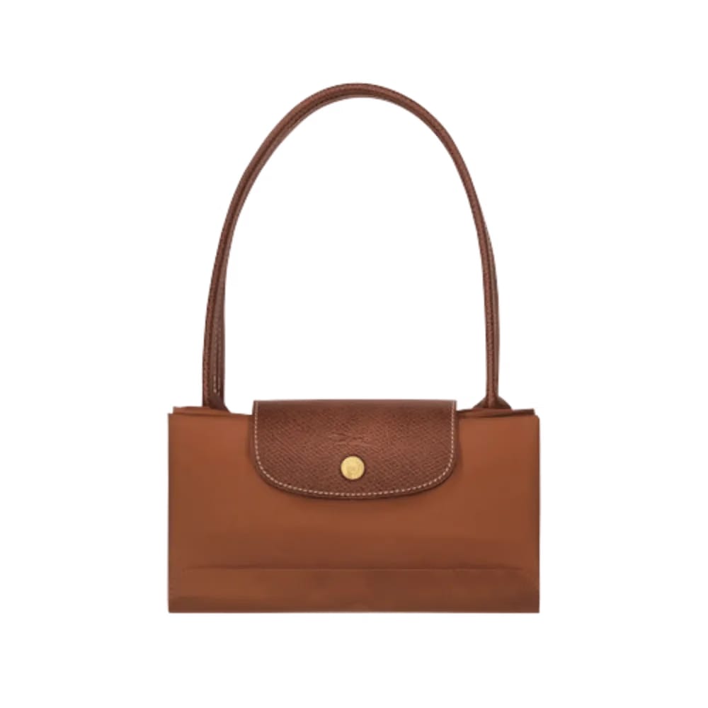 Longchamp Le Pliage Original L Tote bag Cognac - Recycled canvas
