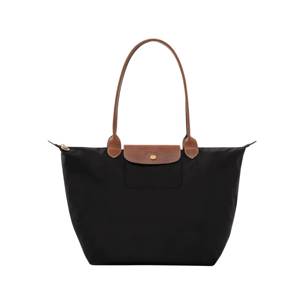 Longchamp Le Pliage Original L Tote bag Black - Recycled canvas