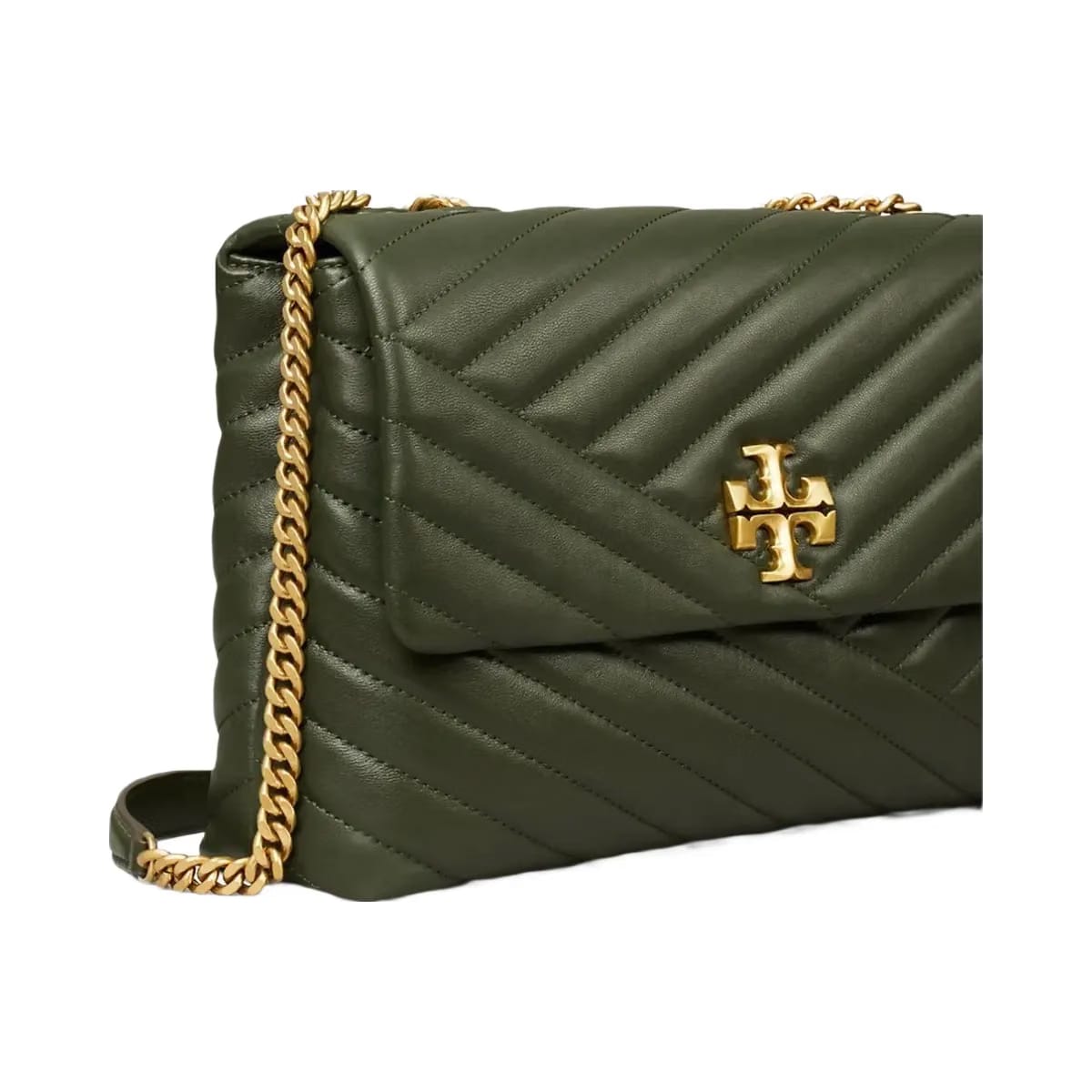 Tory Burch Kira Chevron Shoulder Bag SYCAMORE