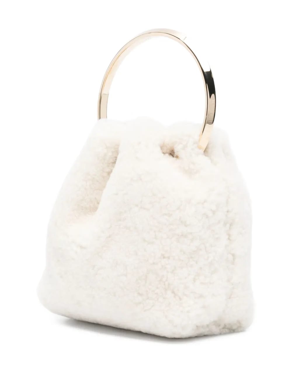 Bon Bon pearl-embellished ring-handle mini bag
