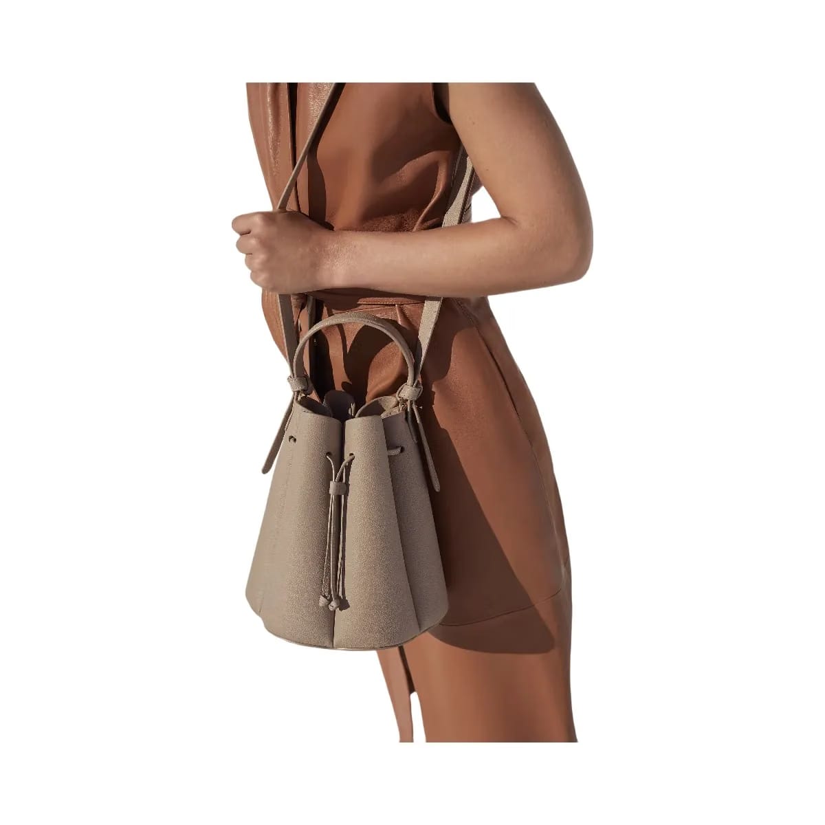Polene Numero Huit Textured Taupe