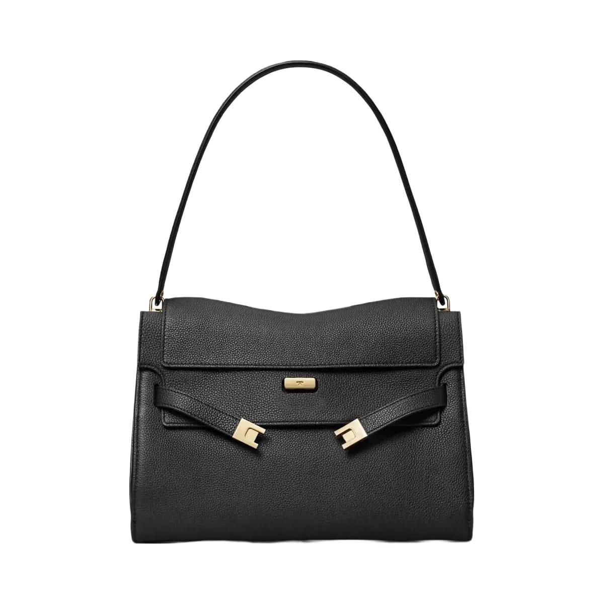 Tory Burch Large Lee Radziwill Shoulder Bag Black