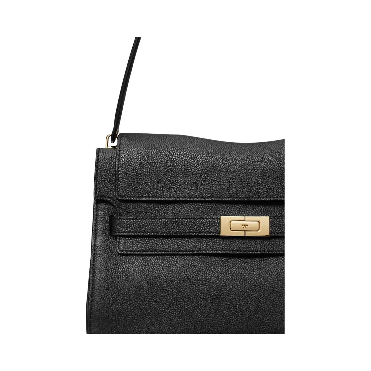 Tory Burch Large Lee Radziwill Shoulder Bag Black