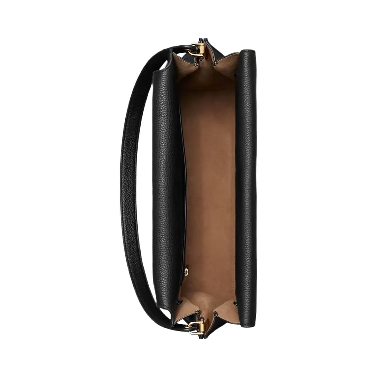 Tory Burch Large Lee Radziwill Shoulder Bag Black