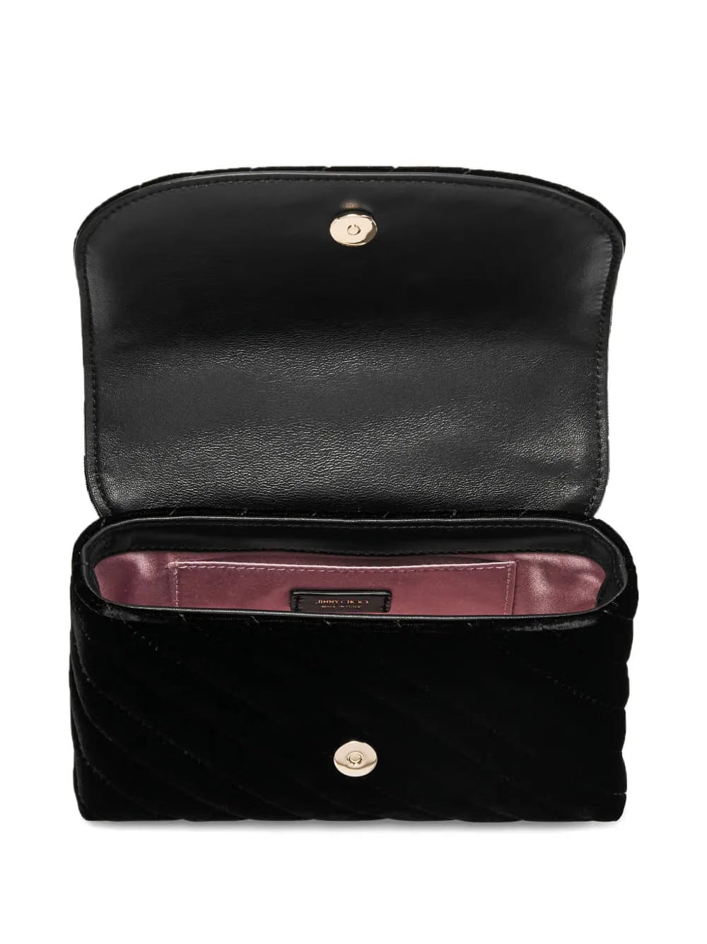 small Curve velvet cross body bag