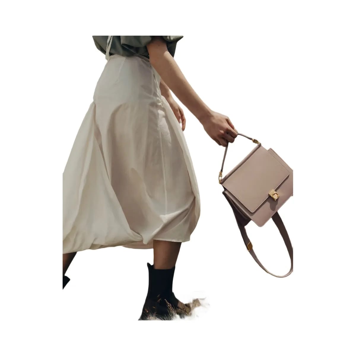 Polene Numero Sept Textured Taupe