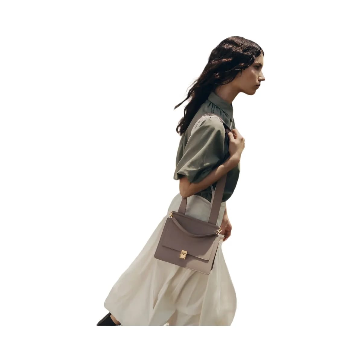 Polene Numero Sept Textured Taupe