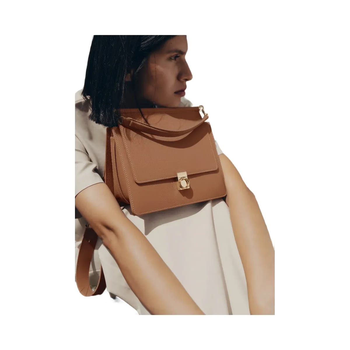 Polene Numero Sept Textured Camel