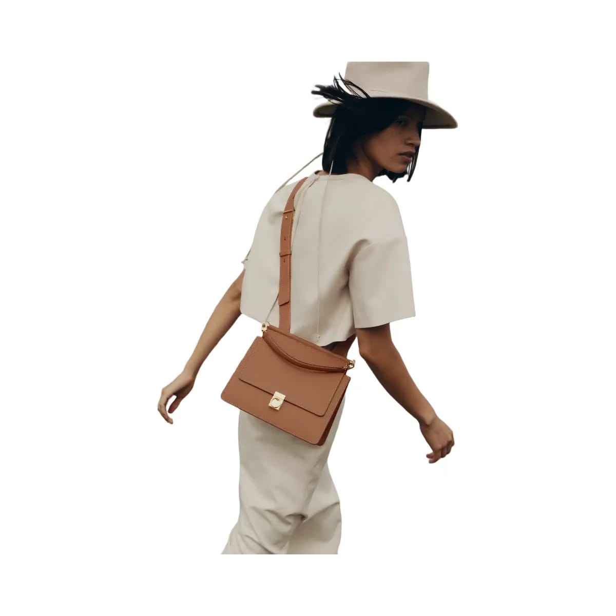 Polene Numero Sept Textured Camel