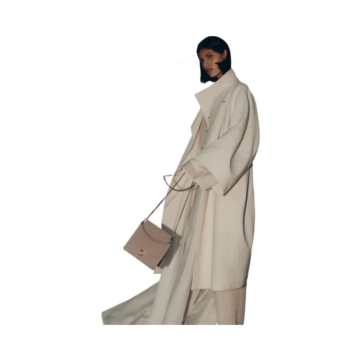 Polene Numero Sept Mini Textured Taupe