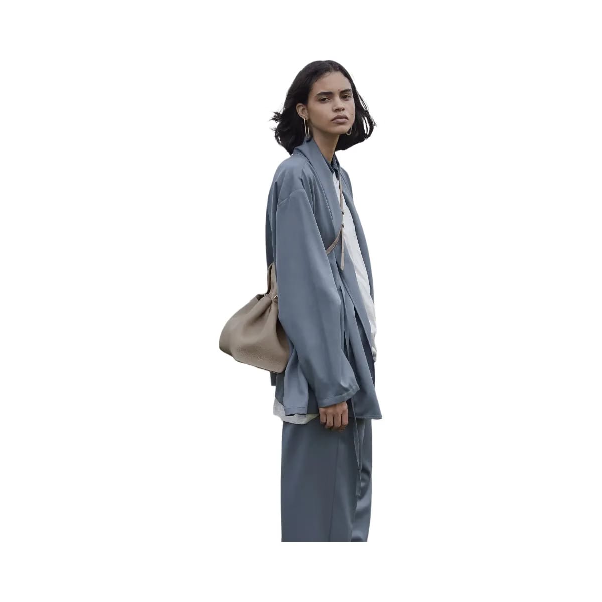 Polene Numero Neuf Textured Taupe