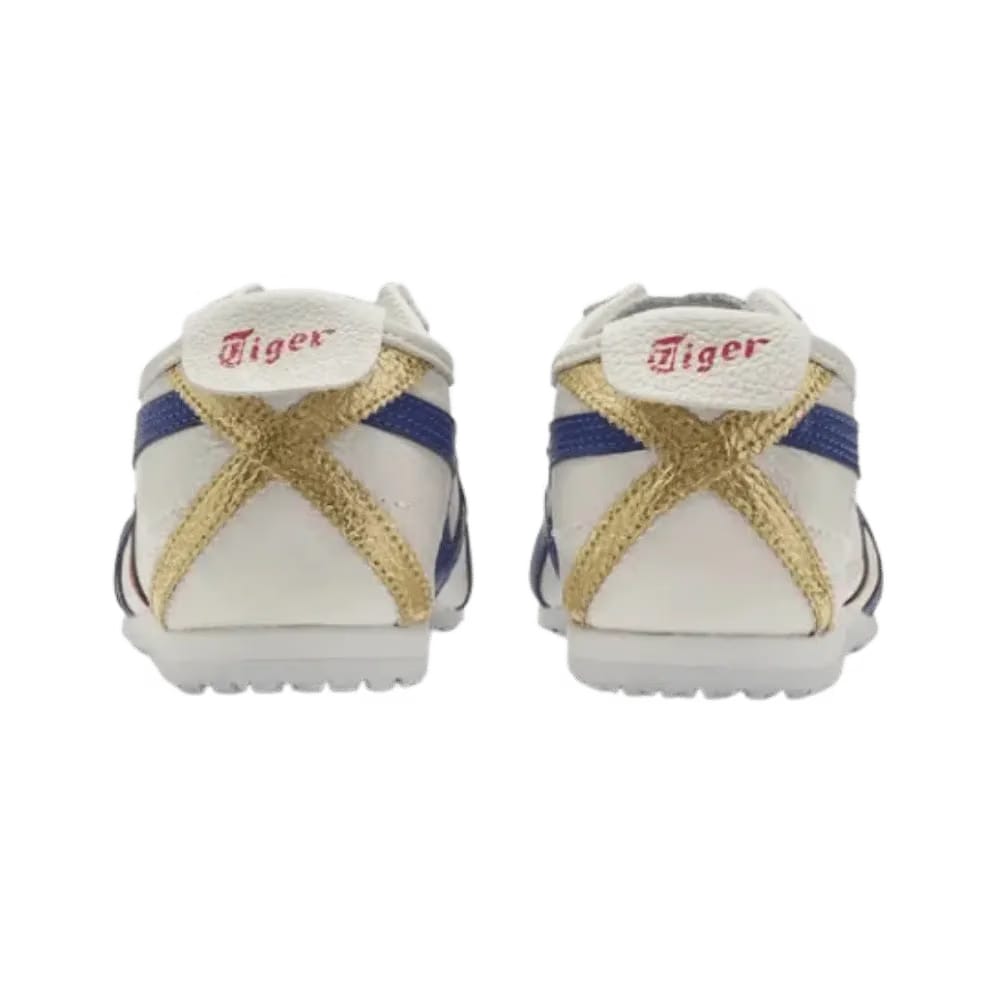 Onitsuka Tiger Mexico 66 White Blue Red Metallic Gold