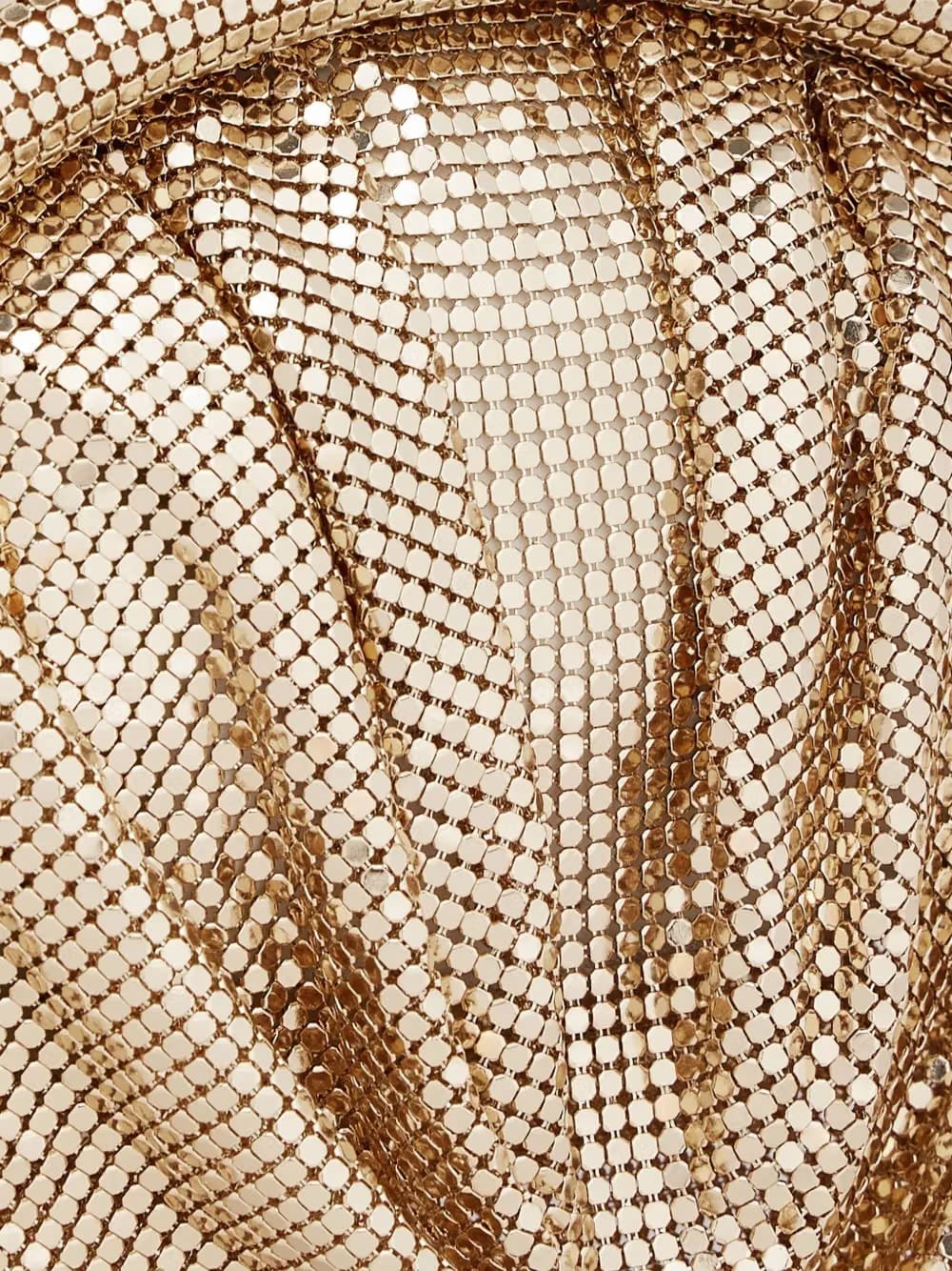 mesh evening clutch bag
