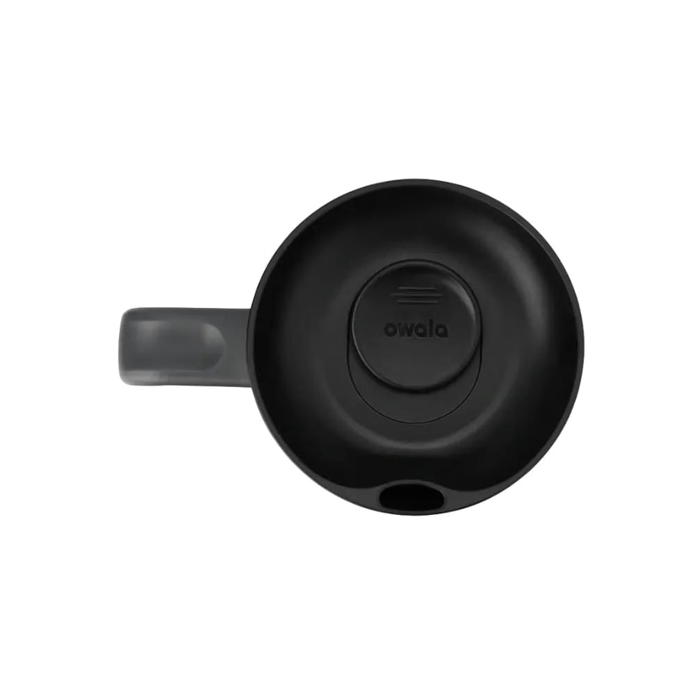 Owala Smoothsip-Slider-With-Handle 12oz "Very, Very Dark"