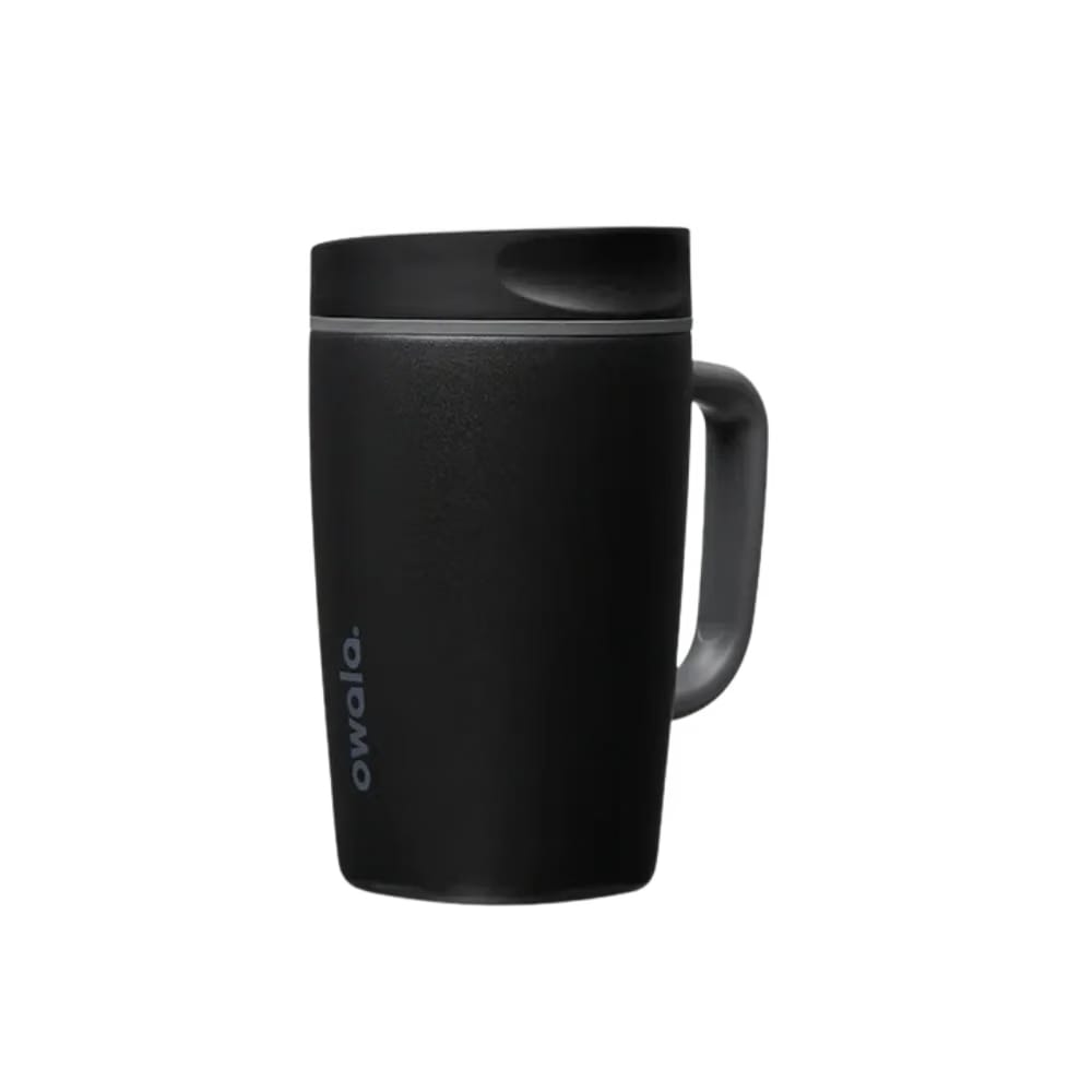 Owala Smoothsip-Slider-With-Handle 12oz "Very, Very Dark"