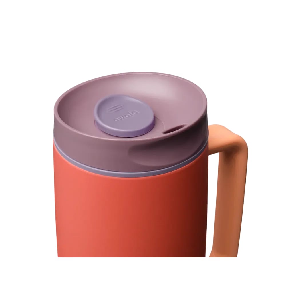Owala Smoothsip-Slider-With-Handle 24oz "Terracotta Sunset"