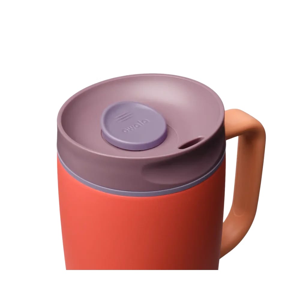 Owala Smoothsip-Slider-With-Handle 12oz "Terracotta Sunset"