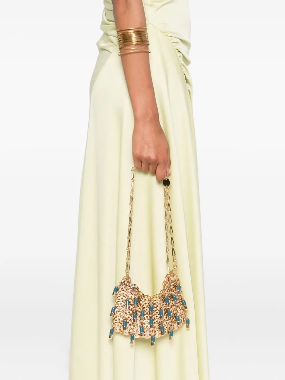 pill-charm chain shoulder bag