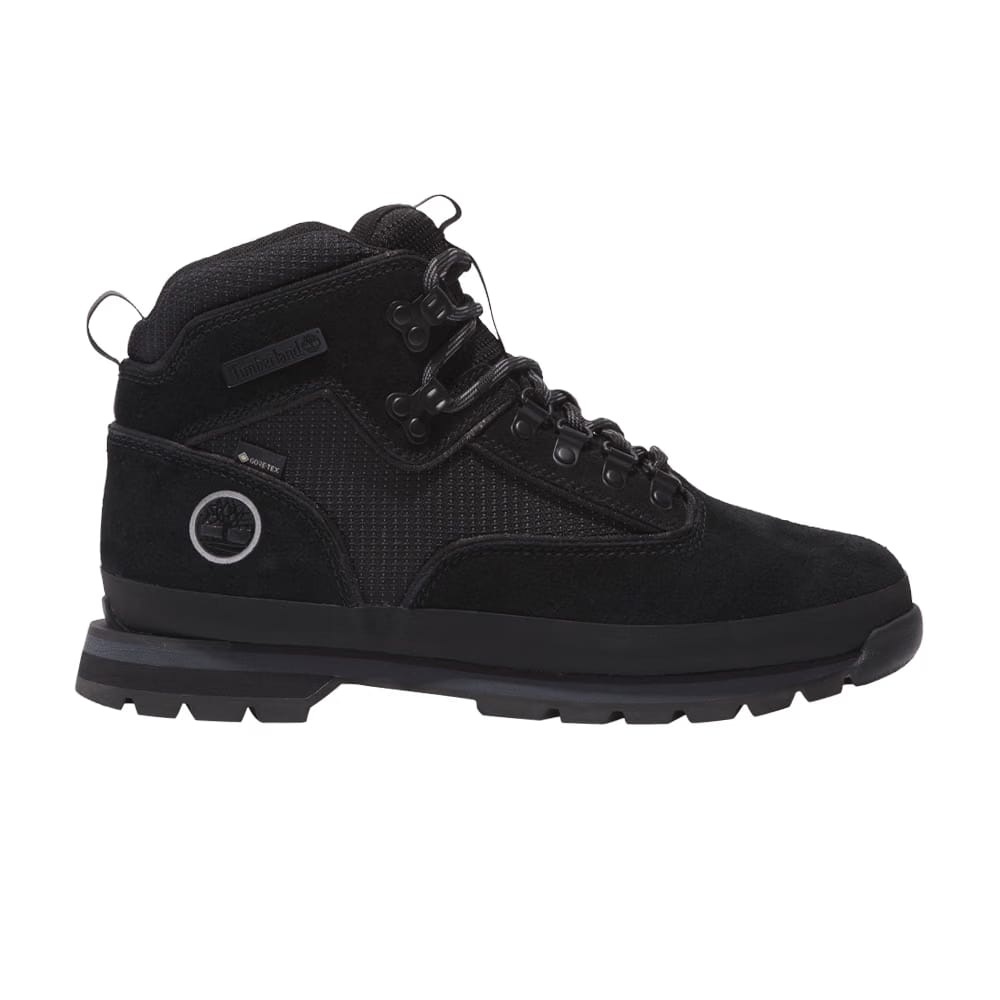 Timberland Euro Hiker Mid Lace Up Gore-Tex Black Suede