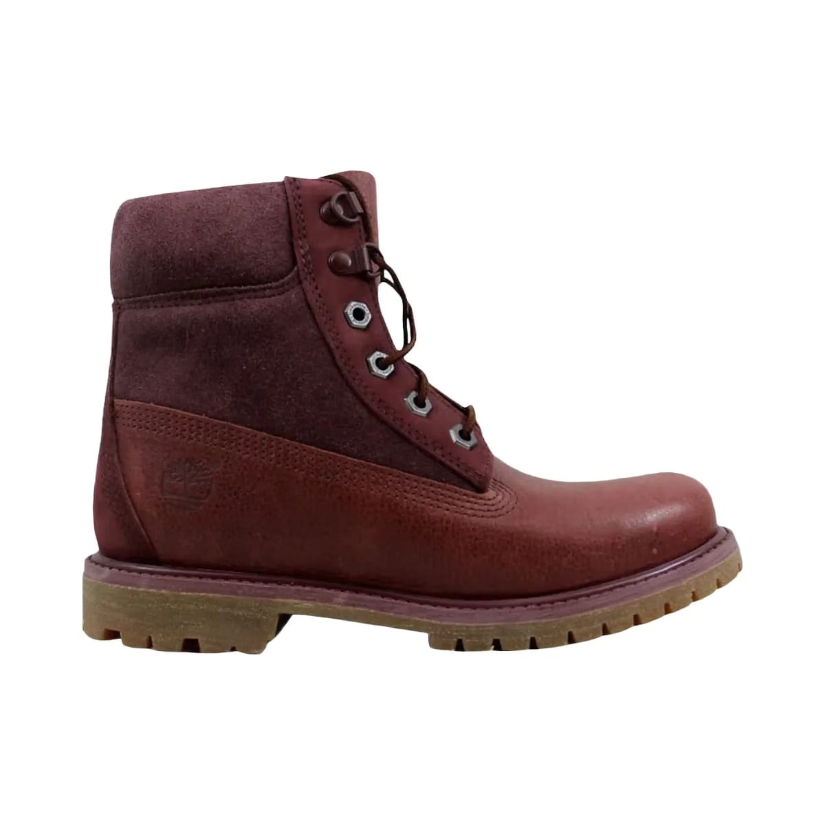 Timberland Wmns 6 Inch Premium D Ring 'Burgundy'