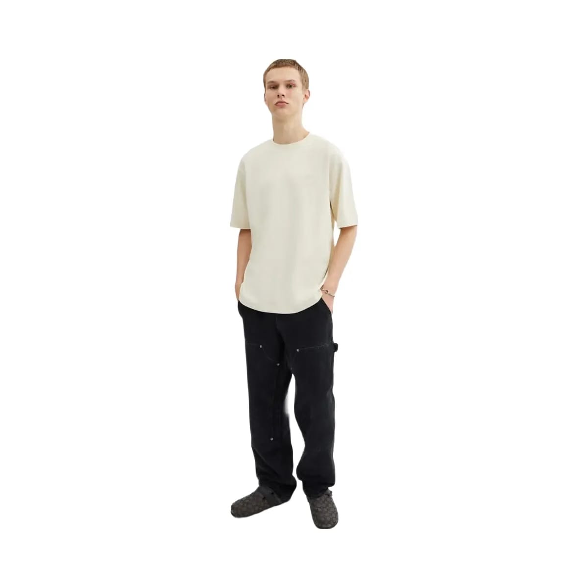 Coach T-Shirt In Organic Cotton Cream