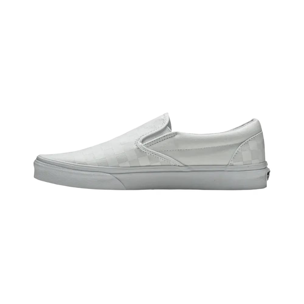 Vans Classic Slip-On Checkerboard Shoe True White