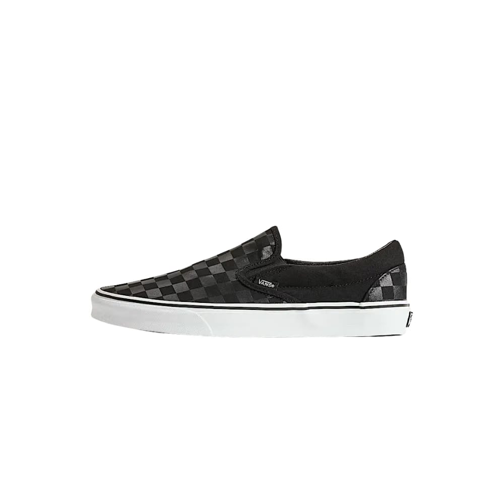Vans Classic Slip-On Checkerboard Shoe Black