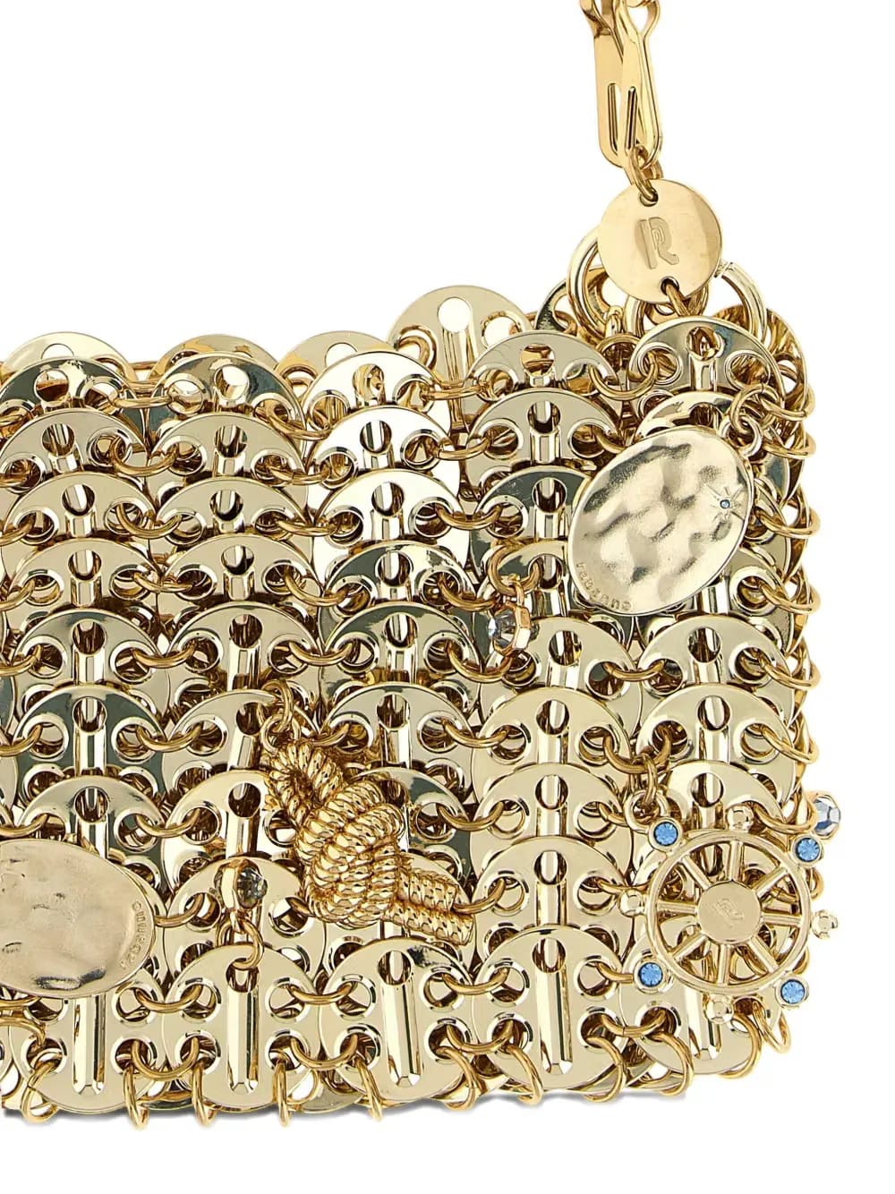 1969 metal-mesh mini bag
