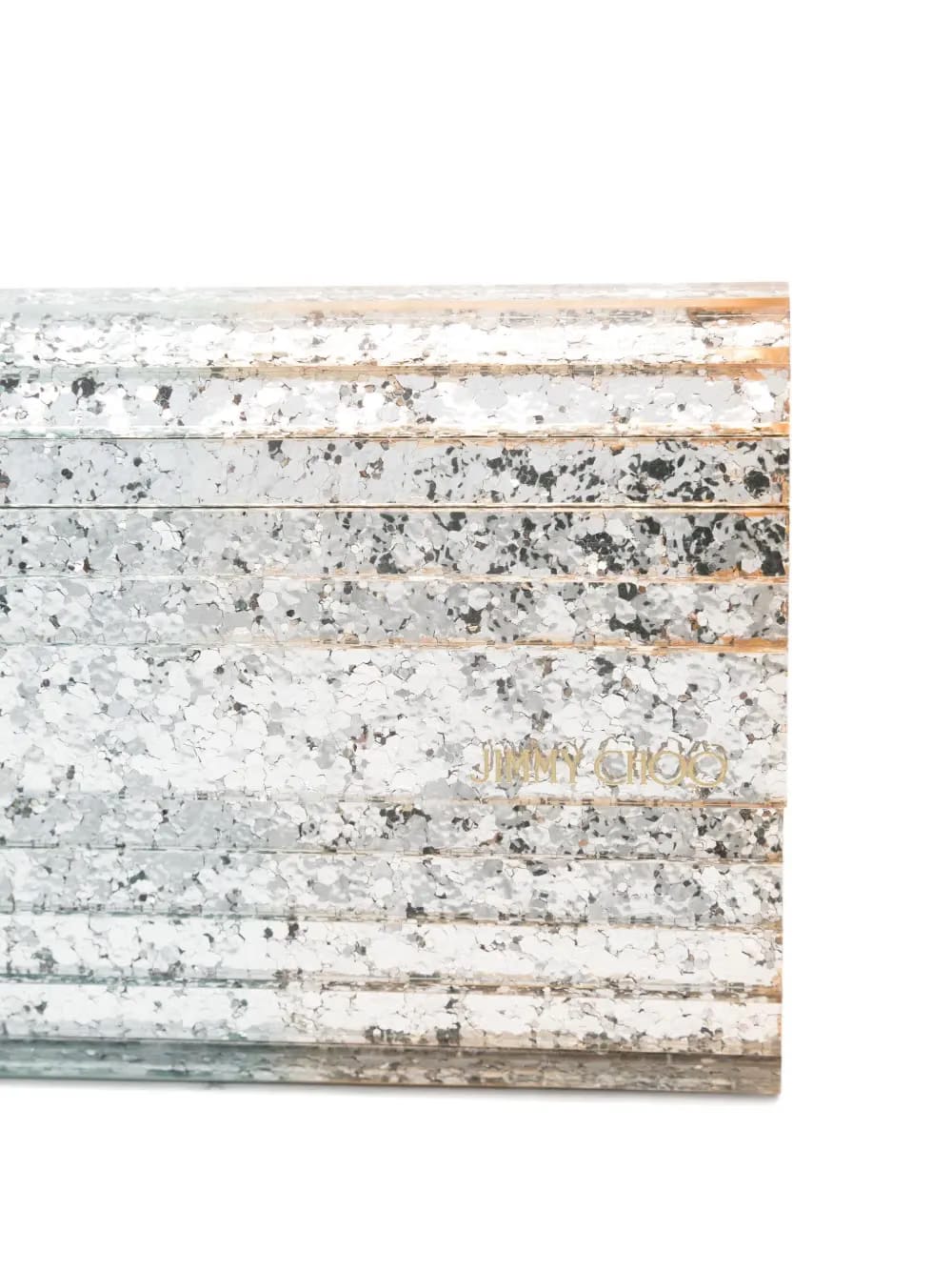 glitter rectangular clutch