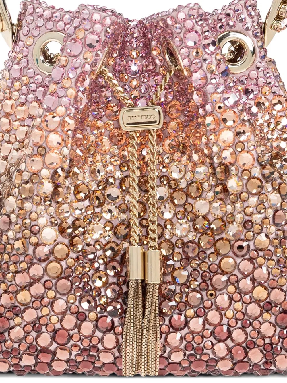 Bon Bon crystal satin bag