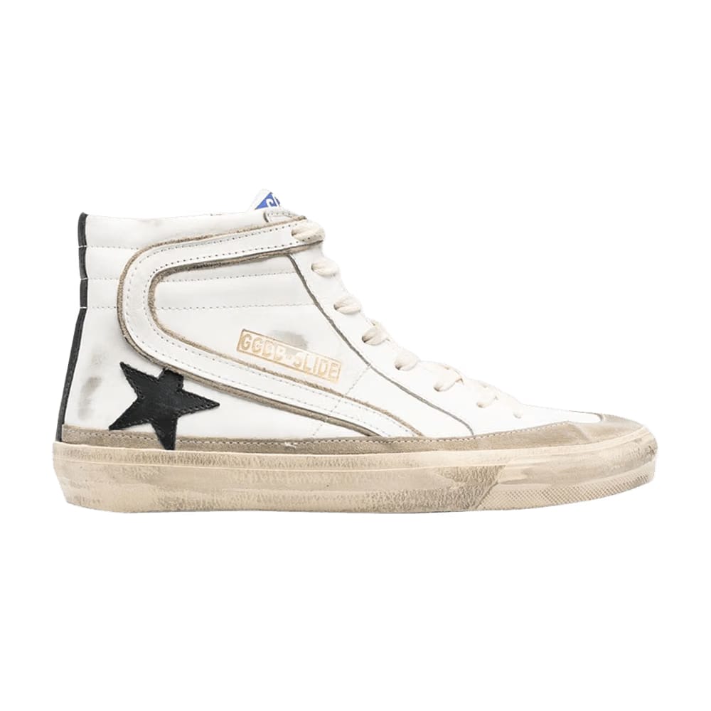 Golden Goose Wmns Slide Sneaker 'White Yellow Black'