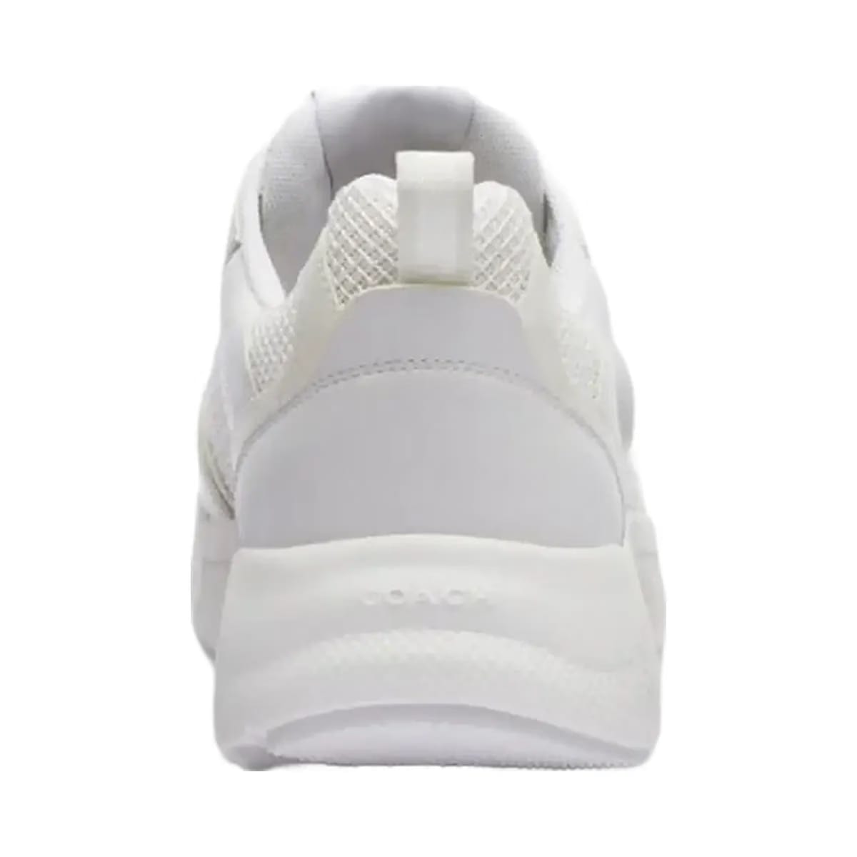 Coach Men's Strider Sneaker In Signature Canvas Optic White